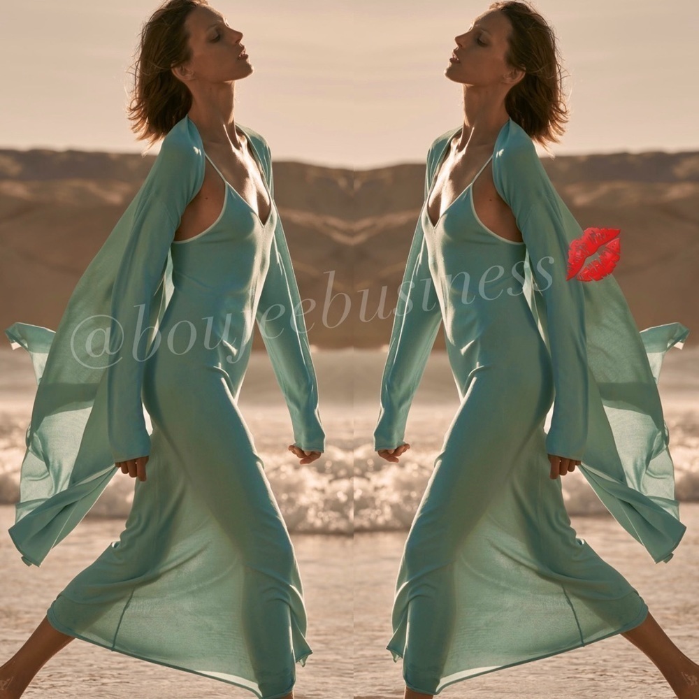 ZARA BNWT Knit Dress + Jacket 2pc Coord Set